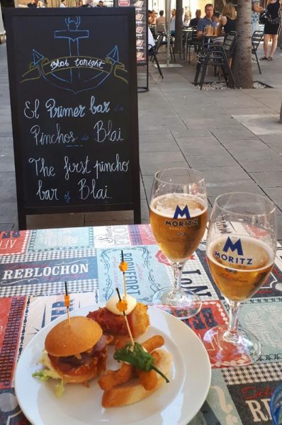 tapas carrer Blai Insolita Barcellona doble sec