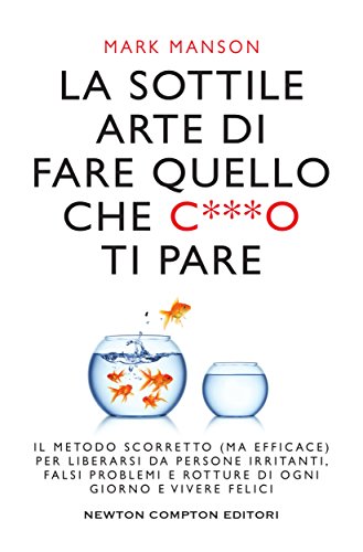 Copertina la sottile arte Manson crescita personale